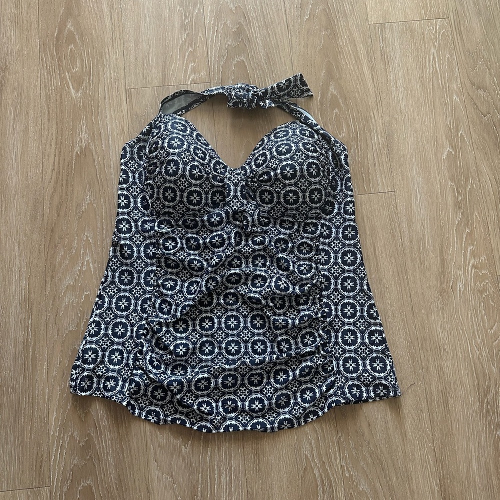 Merona XL tankini swim top